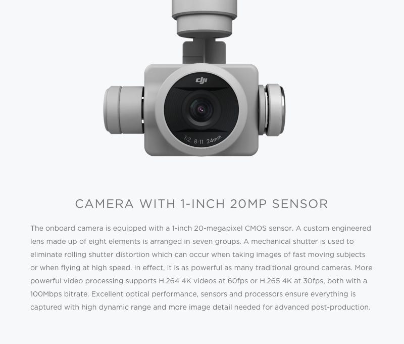 phantom 4 advanced camera